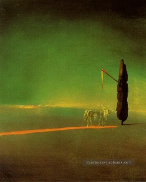 Salvador Dali œuvres - Eclipse et osmose végétale Salvador Dali